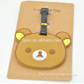 lovely personalized luggage tags with bear design